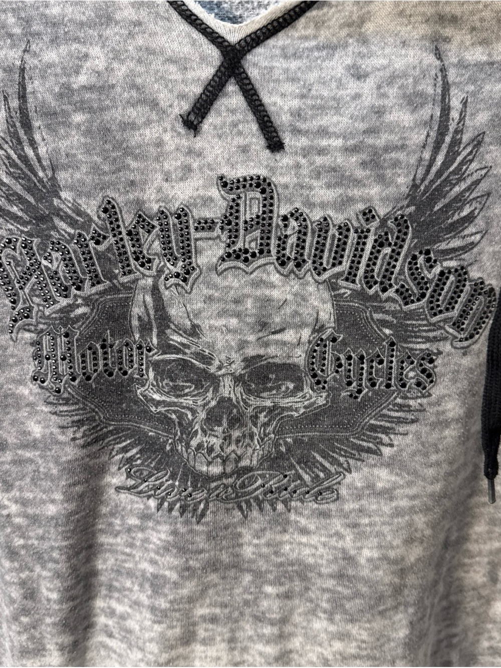 Harley-Davidson women’s lightweight hoodie pullover 3XL BOSWELLS - Picture 2 of 12